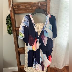 Adorable floral romper